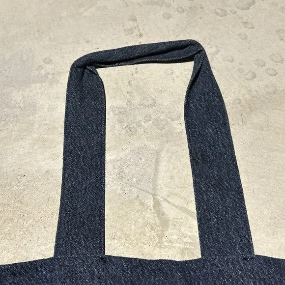 Vintage 1990s Body Glove Denim Purse Gym Bag Neo Jean Y2K Beach Neon